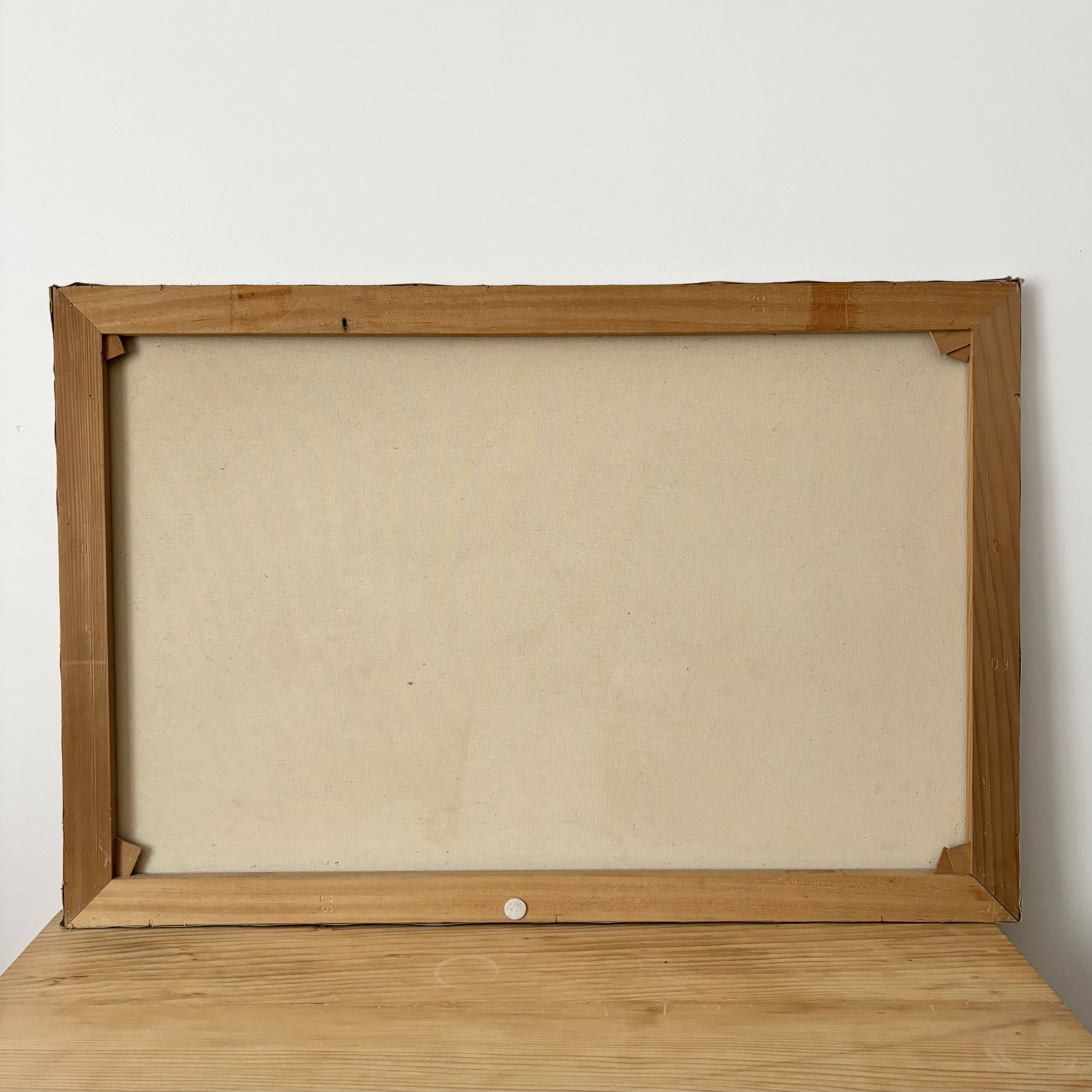 Painting bouquet of flowers signed R.Thomas