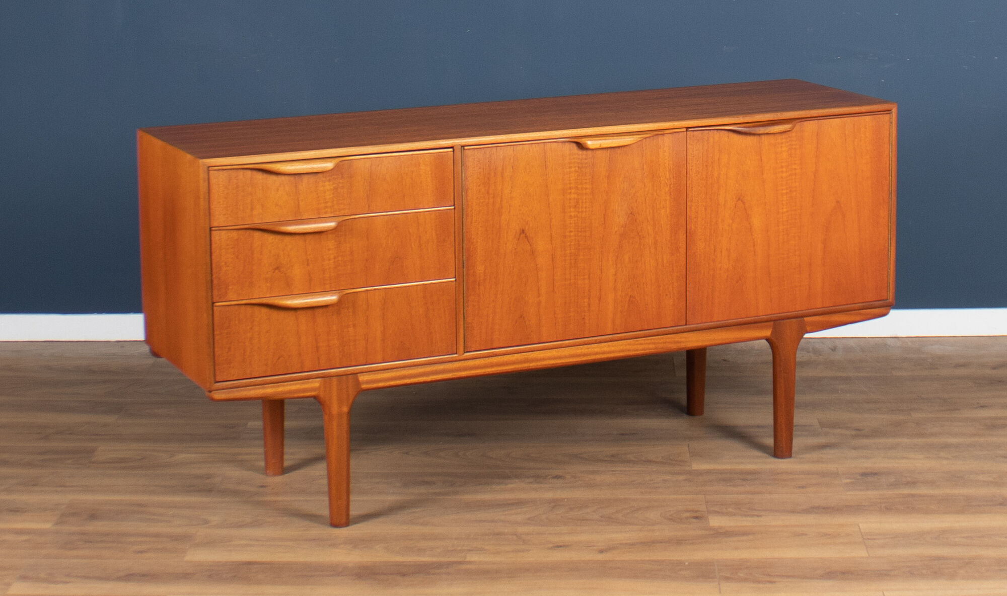 Retro teak 1960s short mcintosh of kirkcaldy dunvegan sideboard tom robertson
