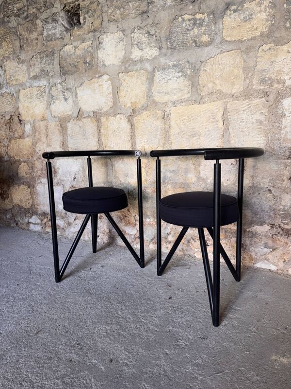 Paire de chaises Miss Dorn - Philippe Starck