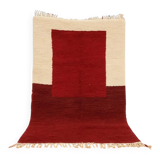 Handmade Moroccan rug in wool 3 x 2 m