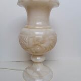 Medicis cut alabaster lamp