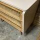 Commode vintage rotin