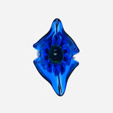 Large Murano Sommerso Vase 33cm - Cobalt Blue & Emerald - 2.8kg