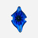 Large Murano Sommerso Vase 33cm - Cobalt Blue & Emerald - 2.8kg