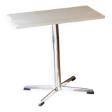 Swivel and adjustable side table