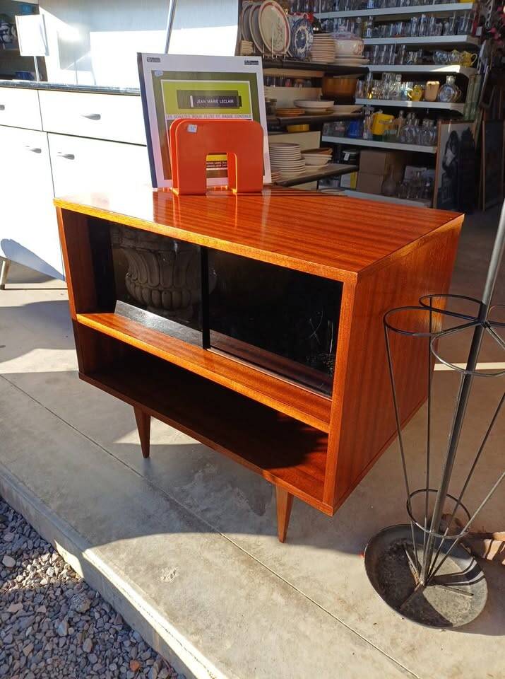 Small vintage teak living room furniture