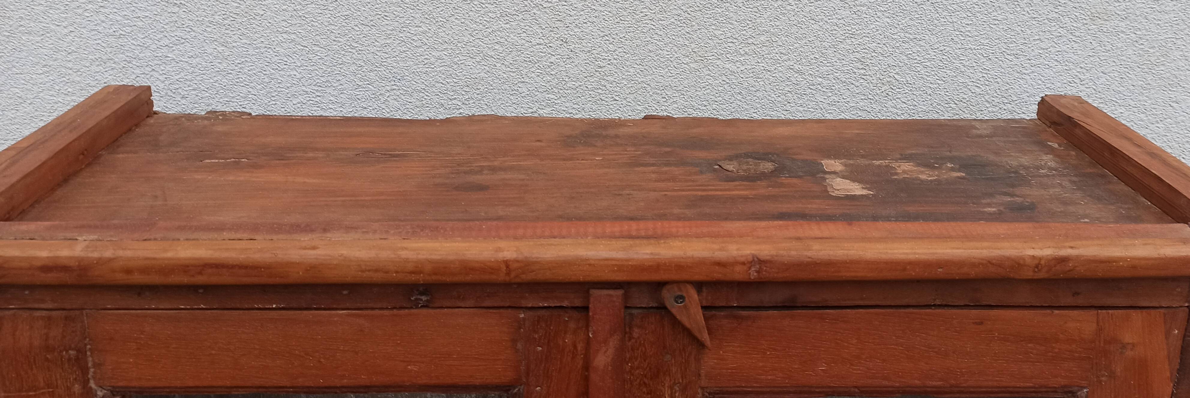 Wooden glass cabinet