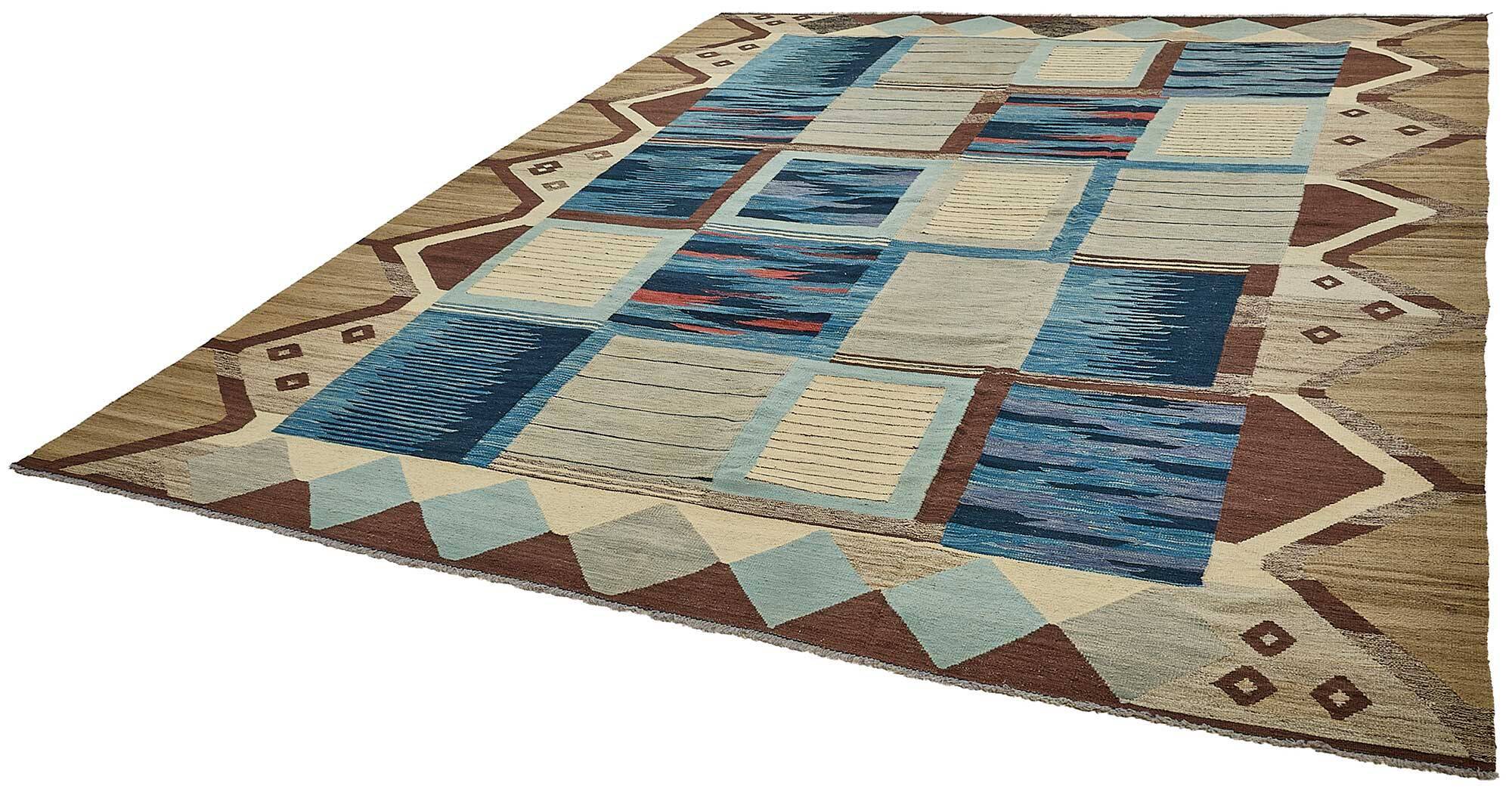 Contemporary Tribal Decorative Kilim 307 cm x 390 cm