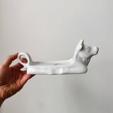 Revol porcelain cow butter dish