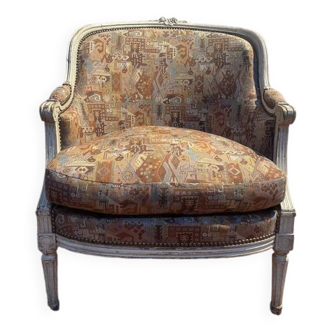 Bergère gondole de style Louis XVI