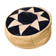 Moroccan pouf leather
