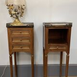 Pair of Louis XVI Style Bedside Tables