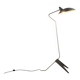 Mid Century floor lamp industrial design France 1980