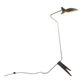 Lampadaire design industriel milieu du siècle, France, années 1980