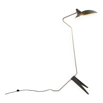 Mid Century floor lamp industrial design France 1980
