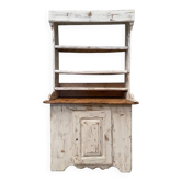 Patinated two-body sideboard