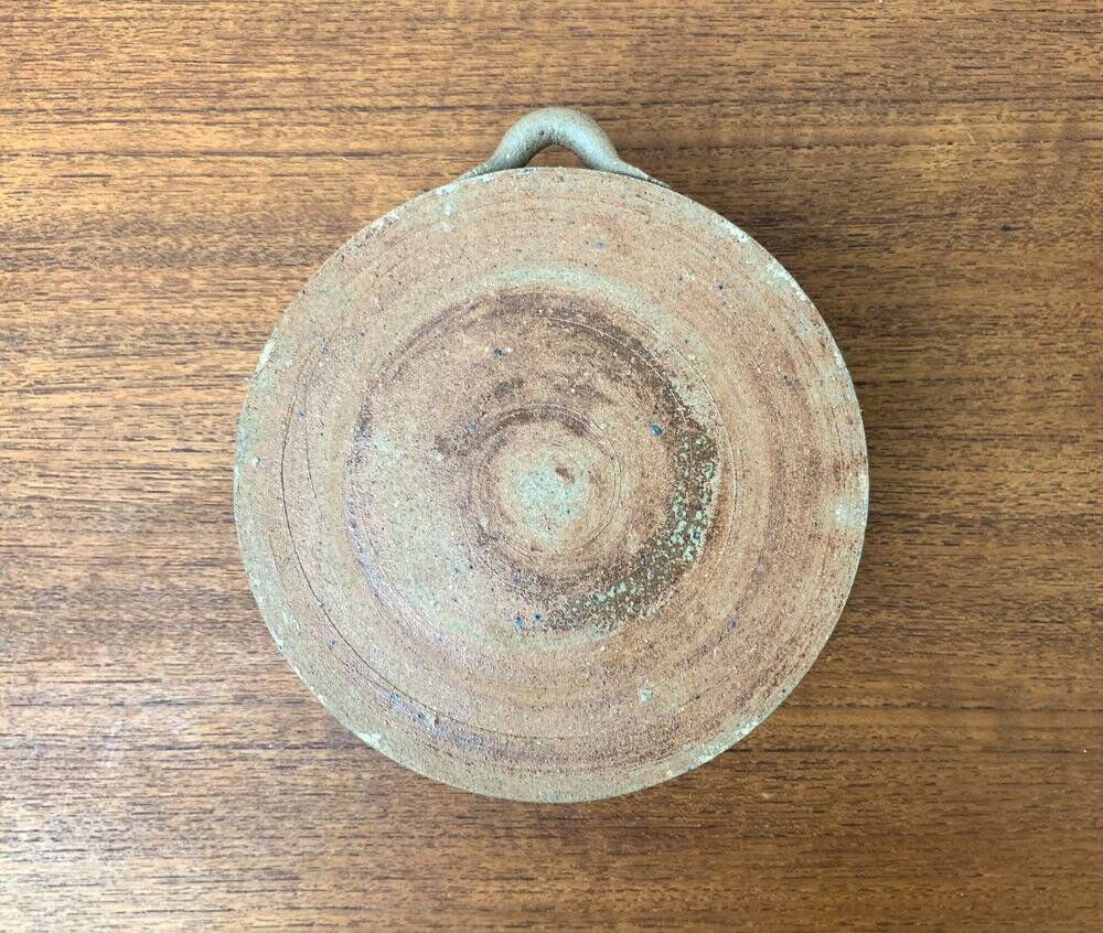 Mid-Century Danish Studio Pottery Candleholder by Kate and Klaus Friederichsen for Finke Keramik, 1970s