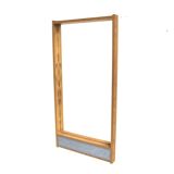 Scandinavian pine mirror, Sweden, 1970, 120cm x 60cm