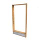 Scandinavian pine mirror, Sweden, 1970, 120cm x 60cm