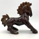 Vintage ceramic horse statuette, 1950s-1960s.