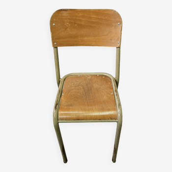 Chaise d'école 1960