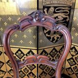 Suite of 6 Louis Philippe mahogany chairs