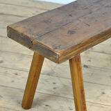 Vintage Pine Bench, Circa 1930