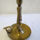 Brass rocking boat candle holder / cellar rat
