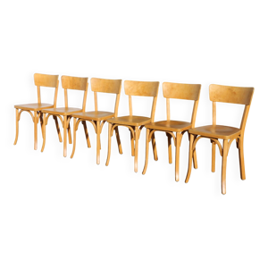 Série de 6 chaises baumann