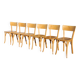 Set of 6 Baumann chairs No. 24