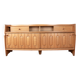Large sideboard in Oak and Danikowski ceramics, Guillerme and Chambron.