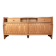 Large sideboard in Oak and Danikowski ceramics, Guillerme and Chambron.