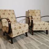 Armchairs by Jindřich Halabala