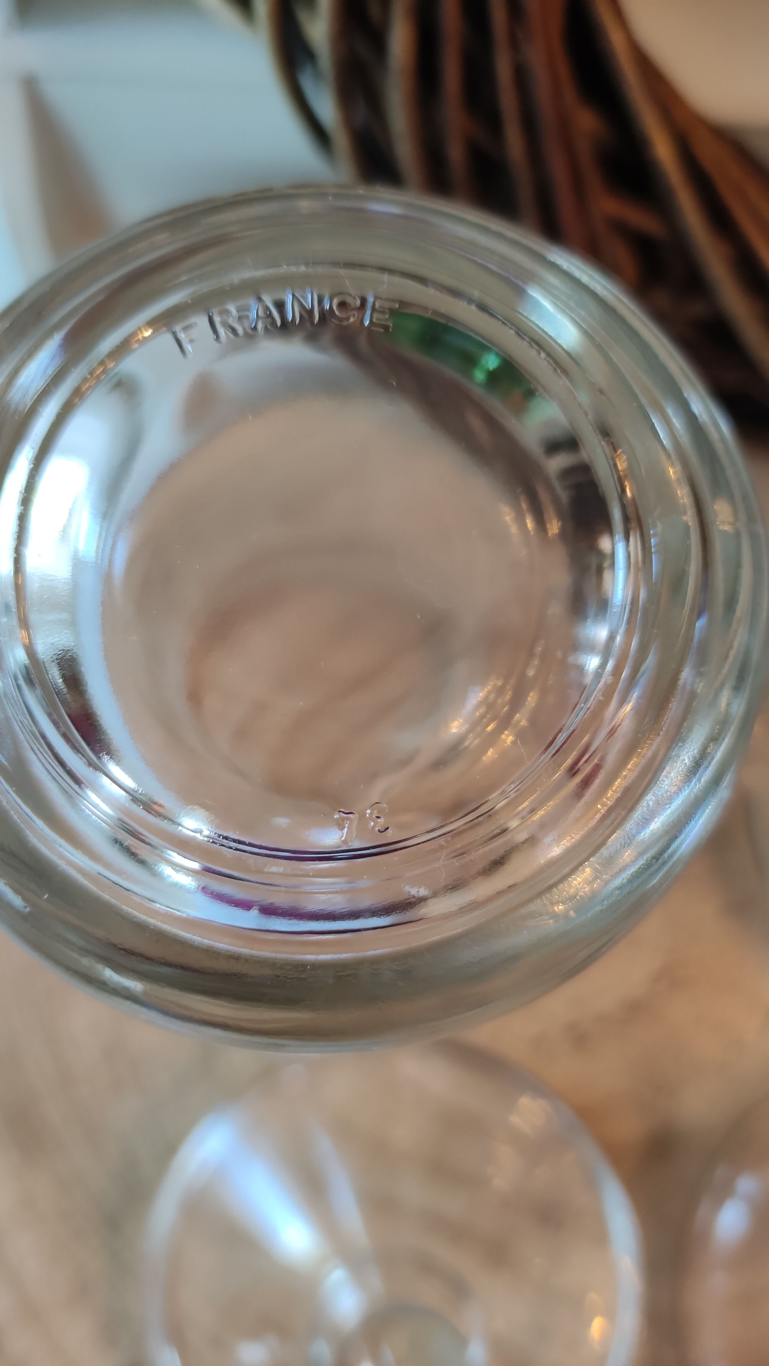 Pair of old pots of opothicaires