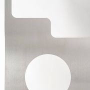 Pair of perforated stainless steel bookshelves by Capucine Cassaigne, France, 2026