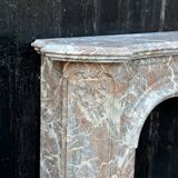 Regency Fireplace in Grey Ardennes Marble, 18th Century