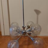 Vintage sputnik chandelier 70'S , 8 lights