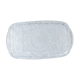 Reims glass butter dish