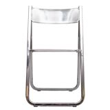 Arrben chrome folding chair 1970s Italy