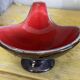 West Germany valet tray - Freeform, iridescent brown and red - 1960s