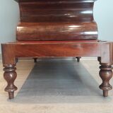 Staircase, Victorian in mahogany , second half of the 19th Century