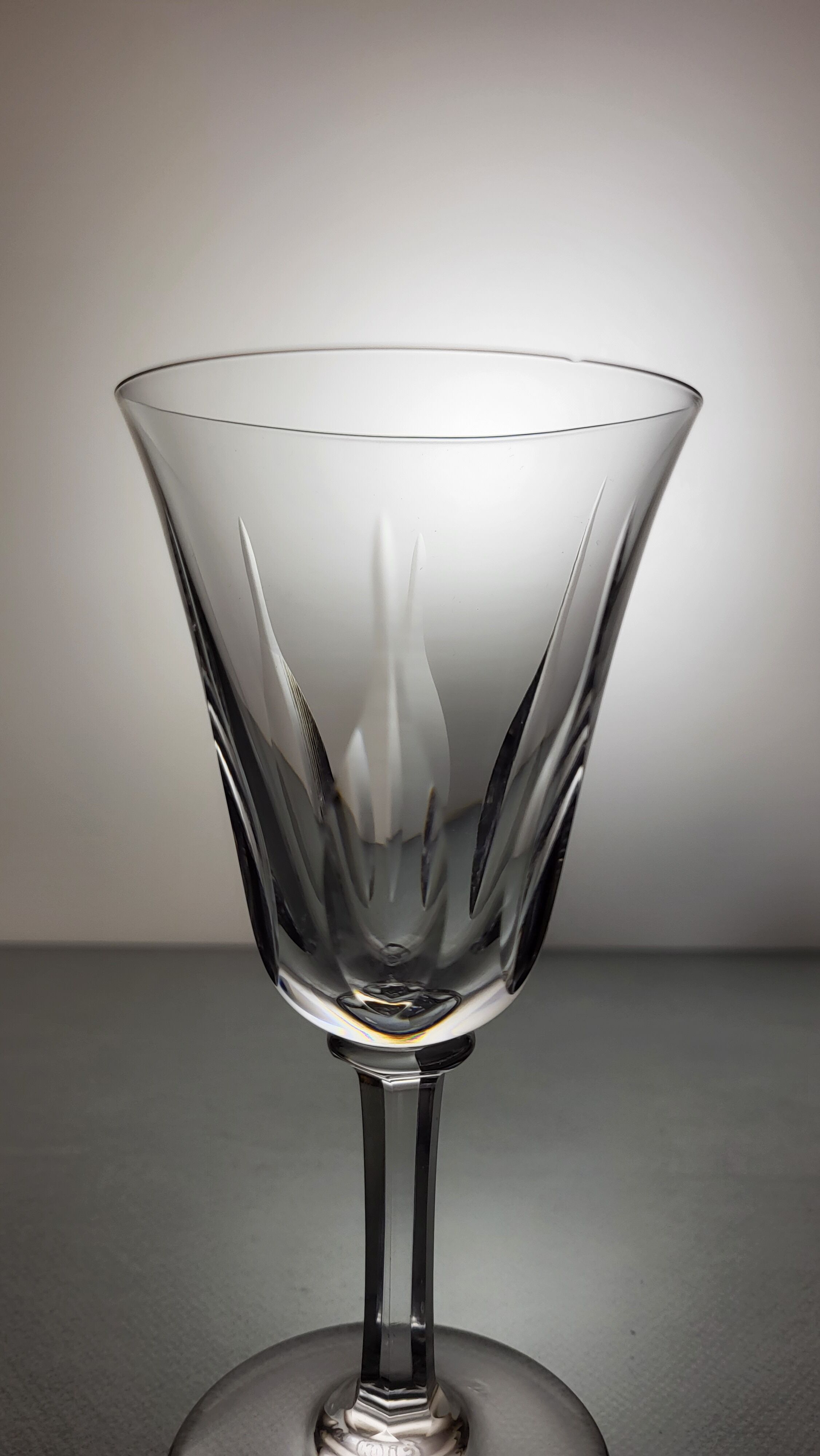 6 crystal saint louis wine glasses cerdanya model