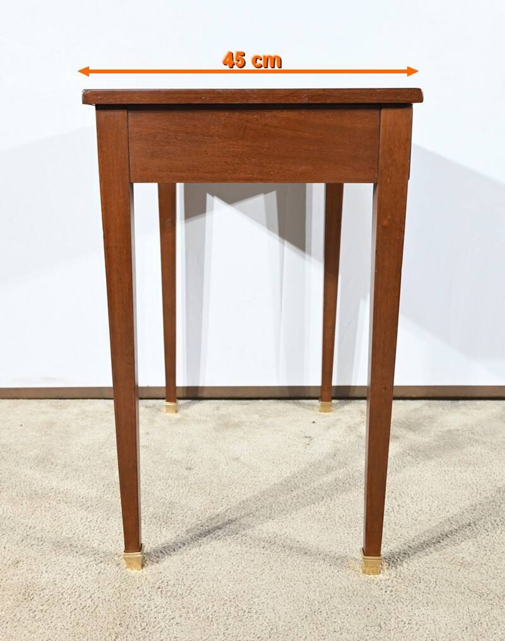 Table en acajou de Cuba, époque Directoire, début XIXème