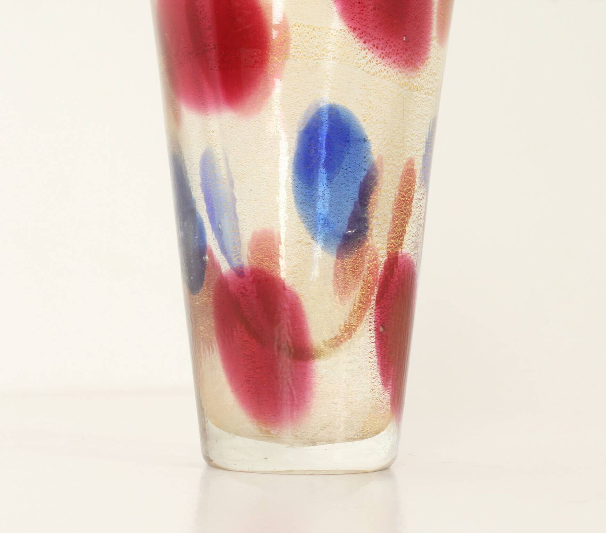 Vase by Fratelli Toso, Italy, 1950s.