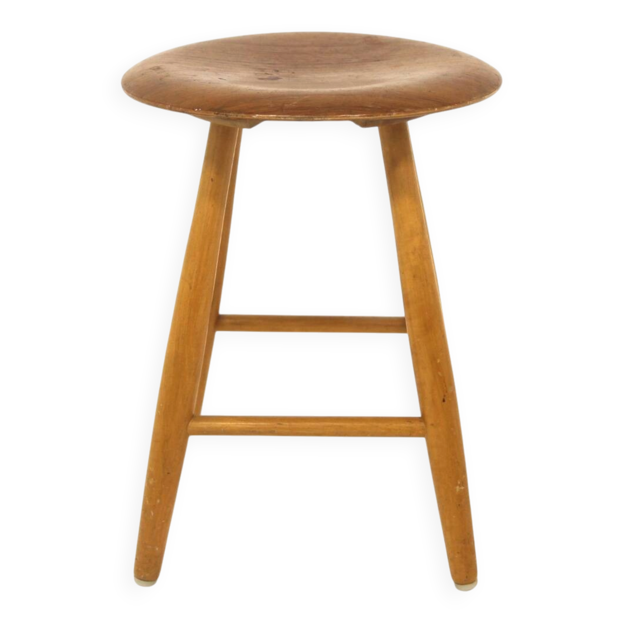 Scandinavian teak stool, NESTO, Sweden, 1960
