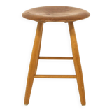 Scandinavian teak stool, NESTO, Sweden, 1960