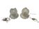 Murano Glass Table Lamps Set of 2 1940’s