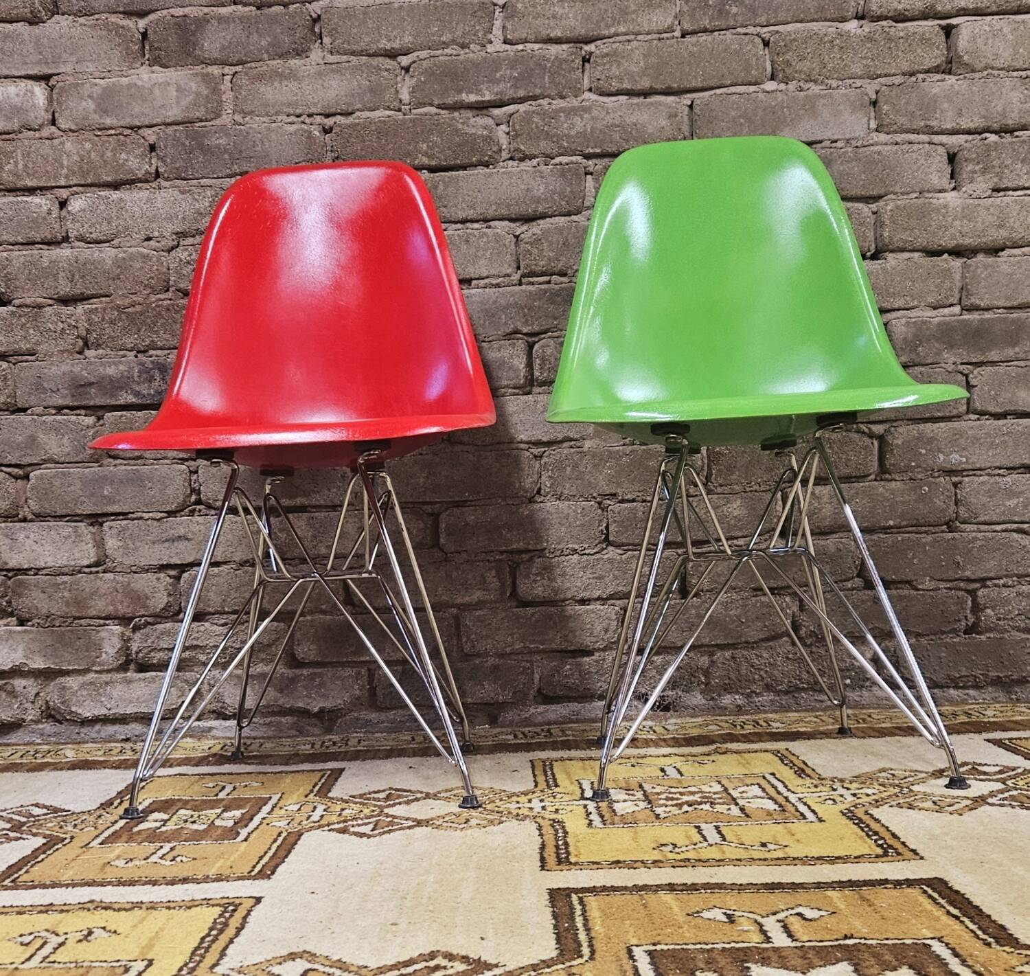 Paire de chaises Eames Hermann Miller 1960
