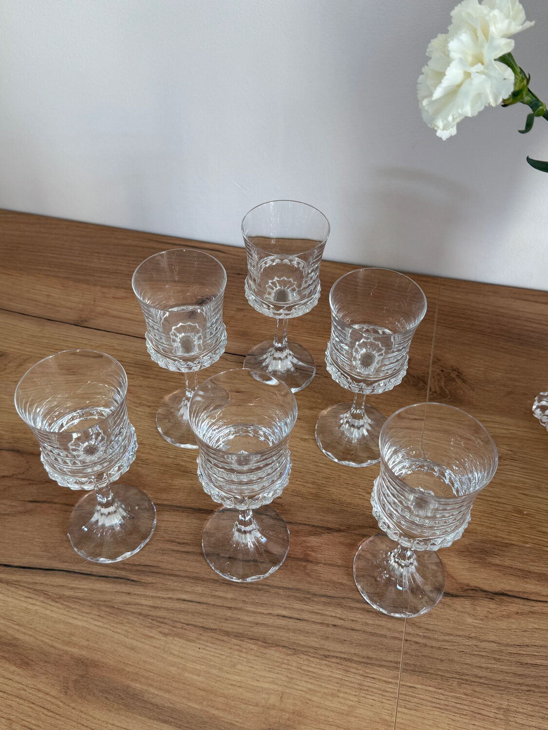 Wine glass service Villeroy Boch crystal