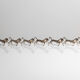 Set of eight vintage knife holders